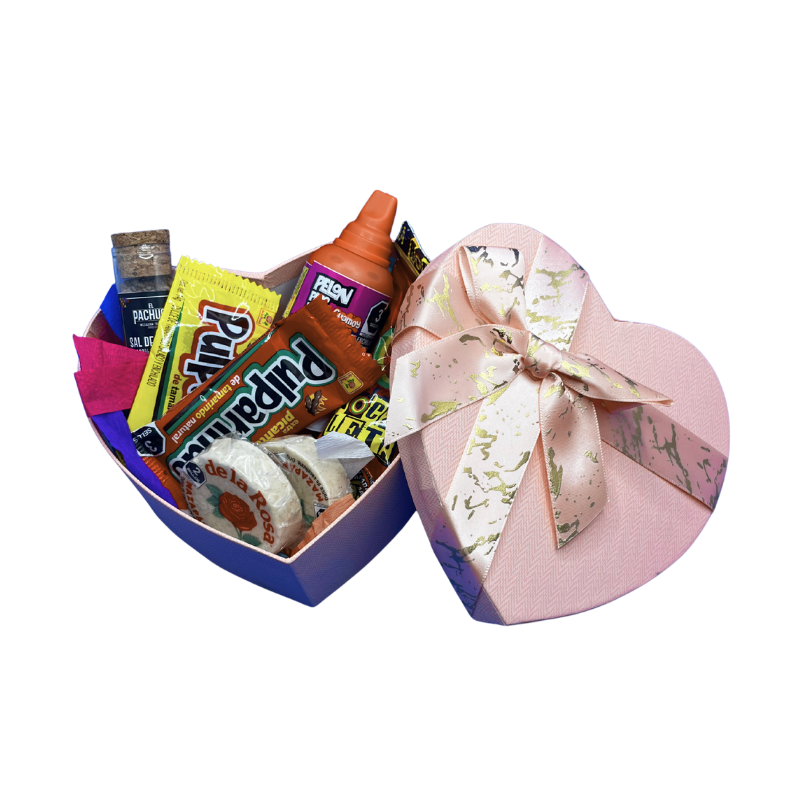 Caja de dulces mexicanos Amorcito Corazón
