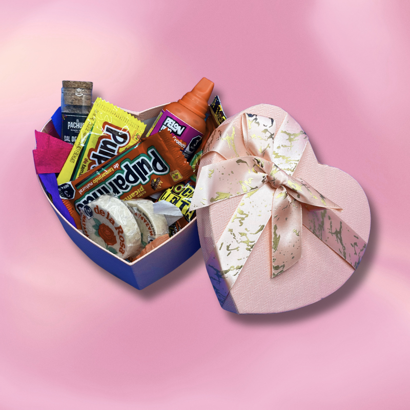Caja de dulces mexicanos Amorcito Corazón