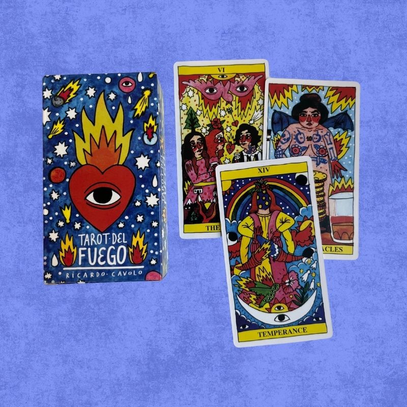 Tarot del Fuego de Ricardo Cavolo, tarot de colección