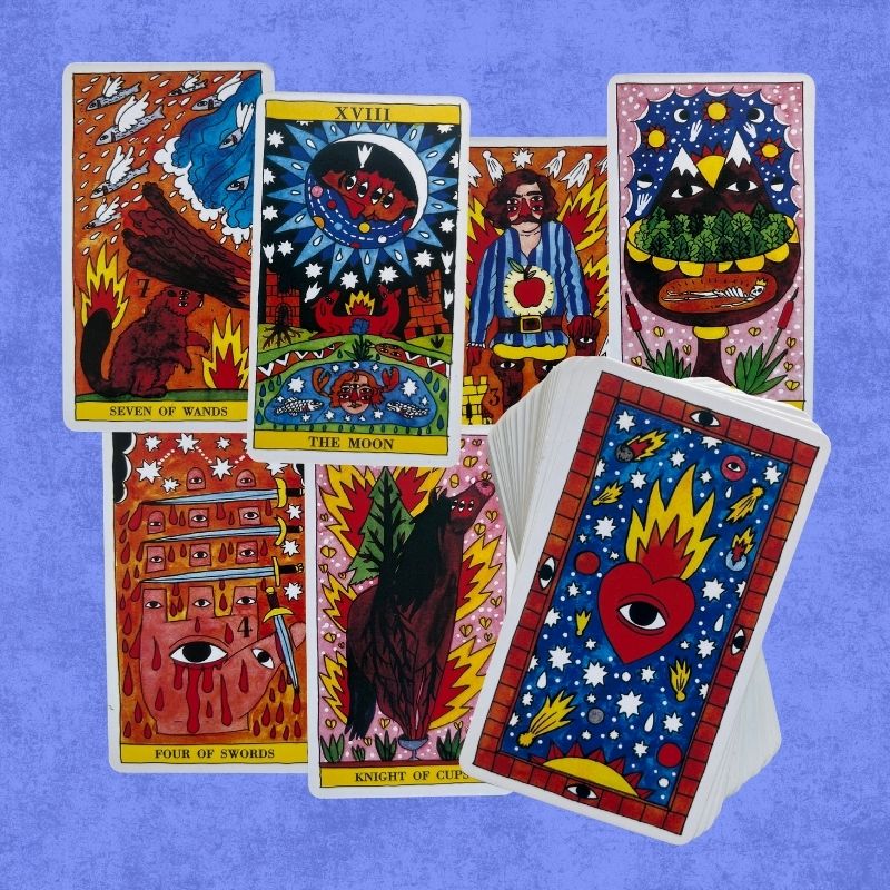 Tarot del Fuego, por Ricardo Cavolo