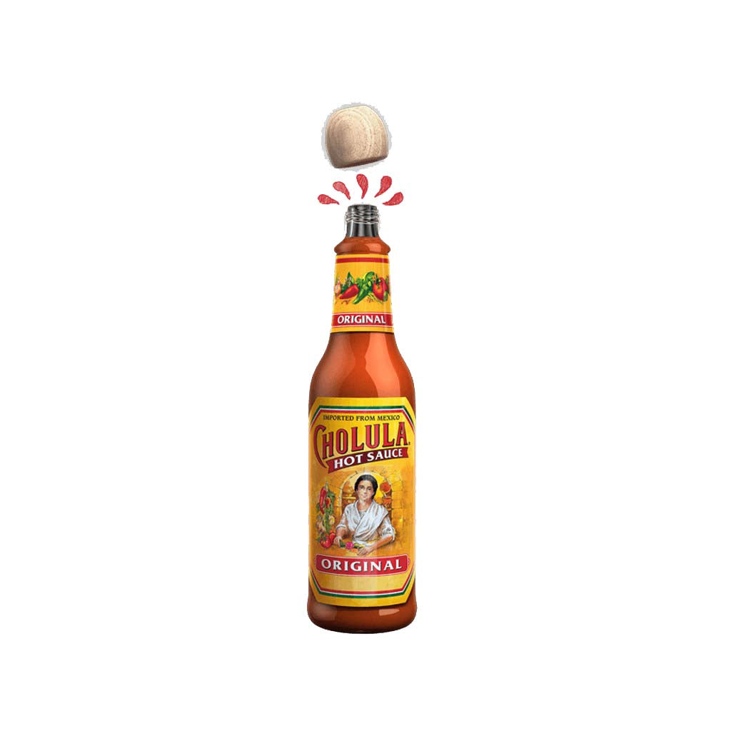Trío de Salsas Cholula (Original, Chile y Ajo, Chipotle)