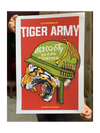 Gig poster: Tiger Army, CDMX 2016